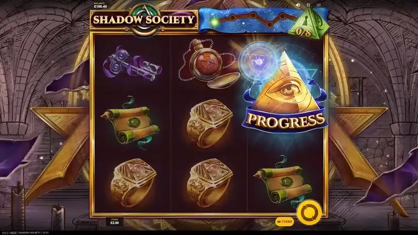 Shadow Society slot screenshot 6