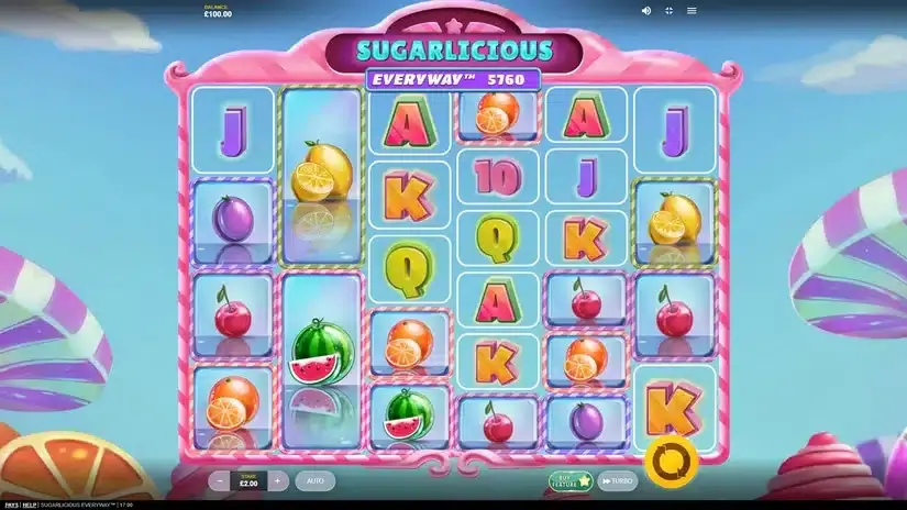 Sugarlicious EveryWay slot screenshot 