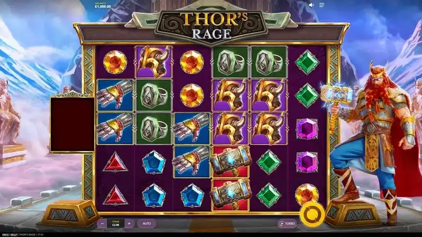 Thor’s Rage slot screenshot 