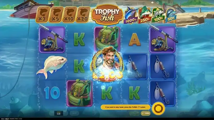 Trophy Fish slot screenshot 3