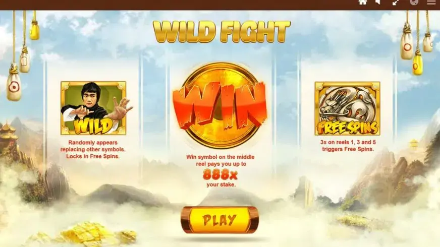 Wild Fight slot screenshot 2