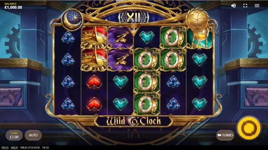 Wild O’Clock slot screenshot 1