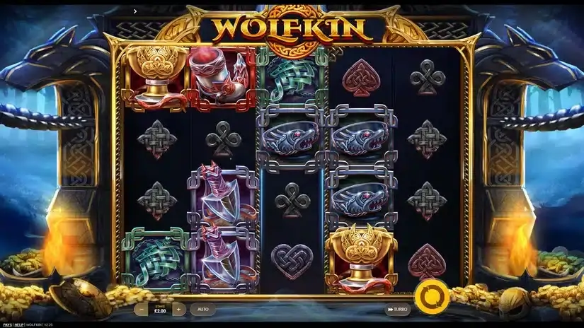 Wolfkin slot screenshot 