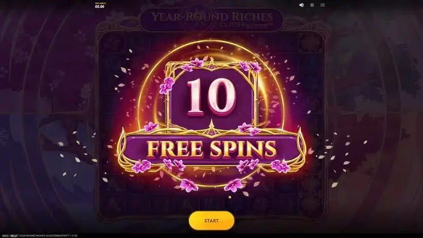 Year-Round Riches Clusterbuster slot screenshot 3