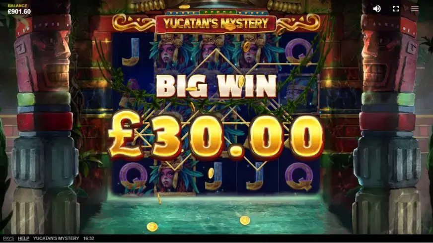 Yucatan’s Mystery slot screenshot 3