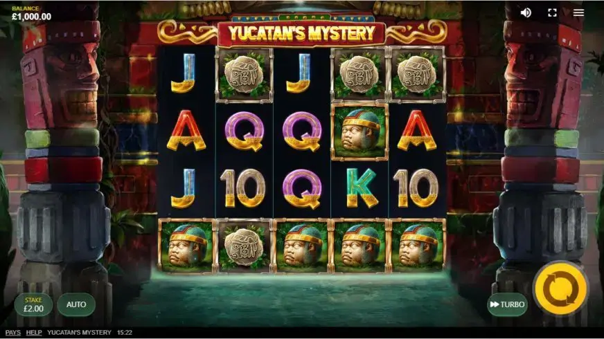 Yucatan’s Mystery slot screenshot 