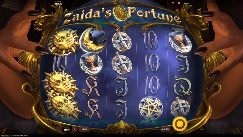 Zaida’s Fortune slot screenshot 1