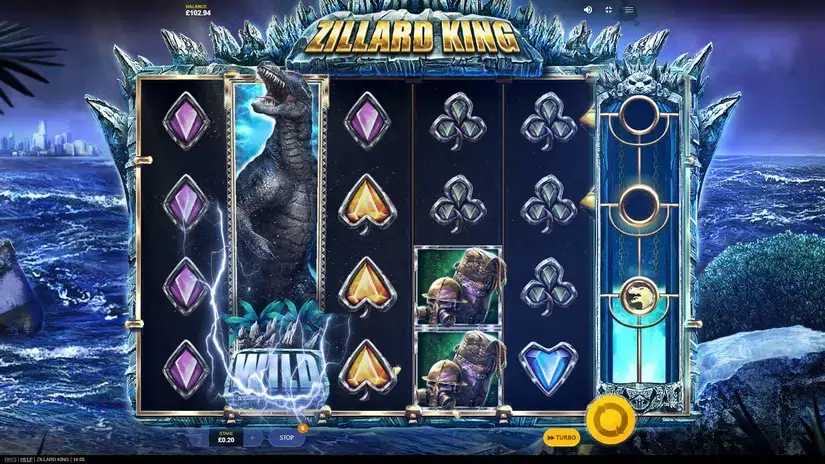 Zillard King slot screenshot 
