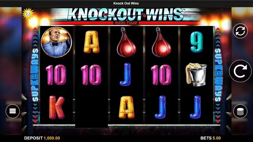 Knockout Wins slot screenshot 1
