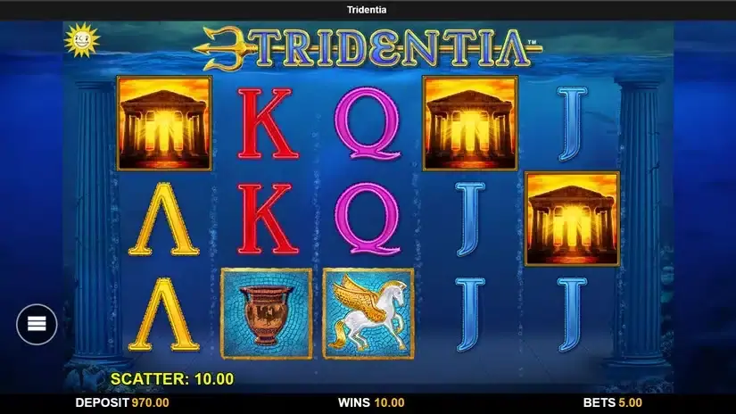 Tridentia slot screenshot 3