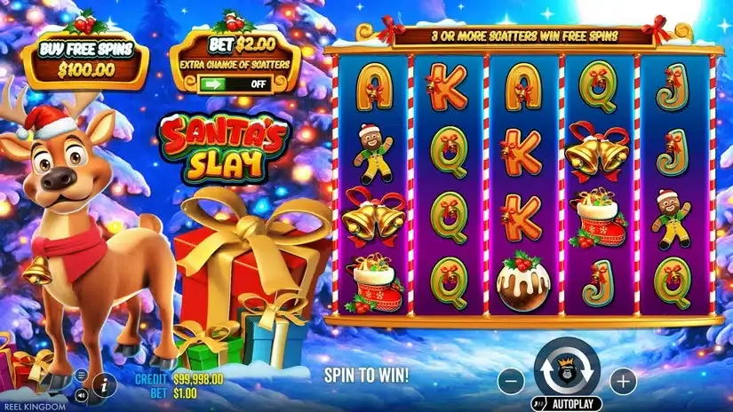 Santa’s Slay slot screenshot 1