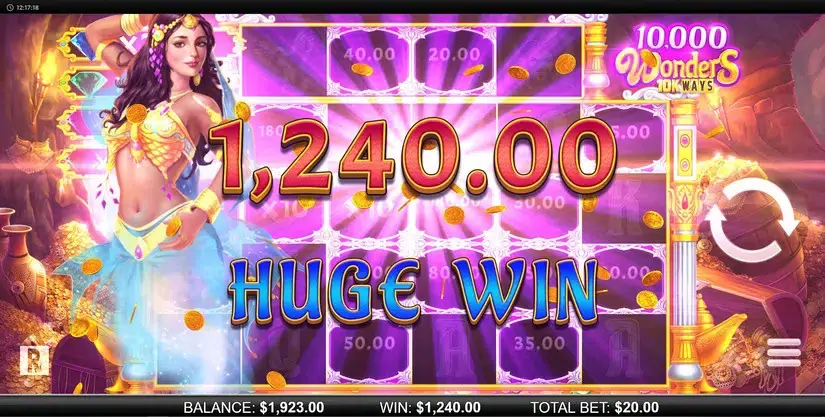 10000 Wonders 10k Ways slot screenshot 