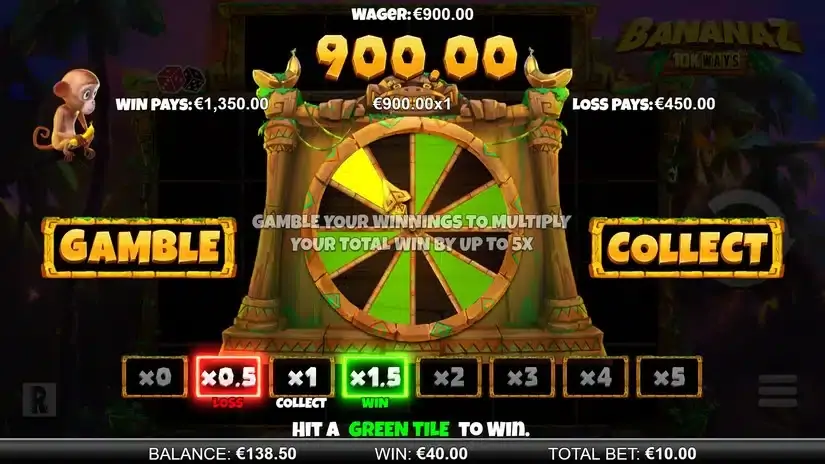 Bananaz 10K Ways slot screenshot 5