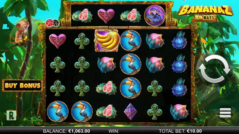 Bananaz 10K Ways slot screenshot 
