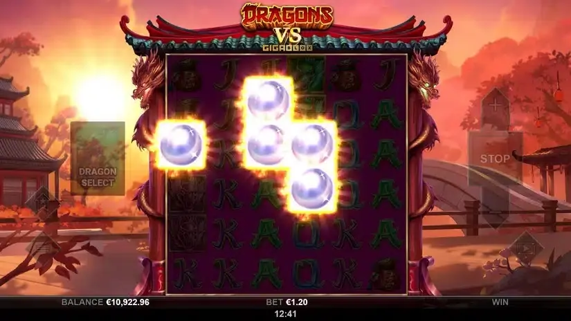 Dragons vs GigaBlox slot screenshot 3