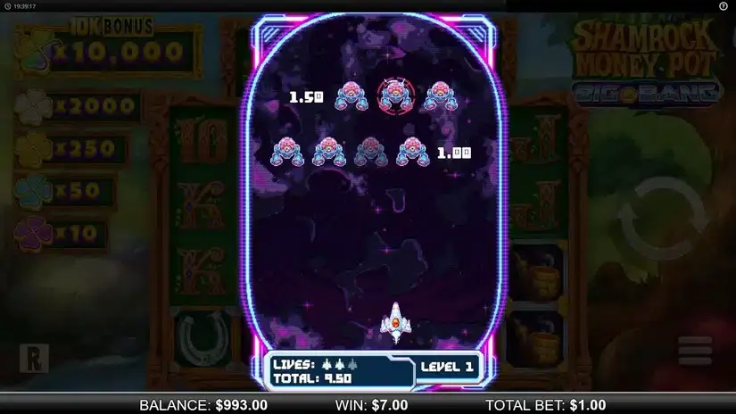 Shamrock Money Pot slot screenshot 4