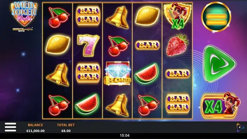 Wild Joker Stacks slot screenshot 2