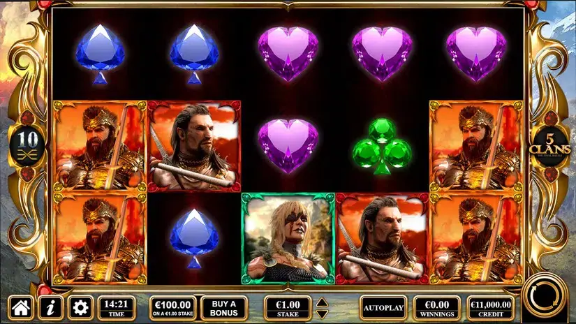 5 Clans The Final Battle slot screenshot 
