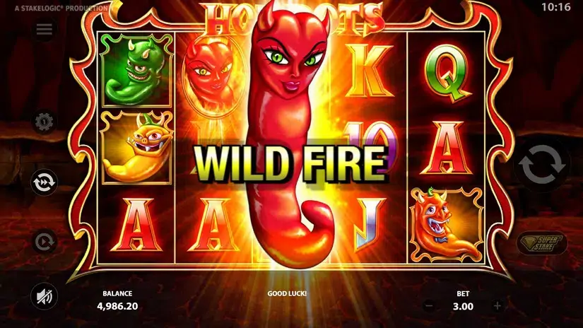 Hot Pots slot screenshot 3