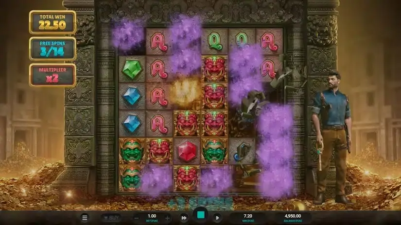 Ancient Tumble slot screenshot 