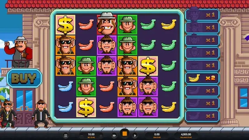 Banana Town slot screenshot 3