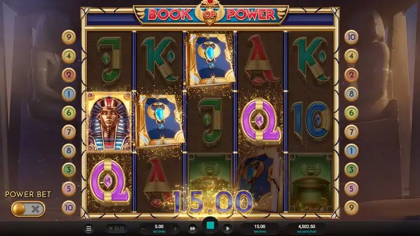Book of Power slot screenshot 3