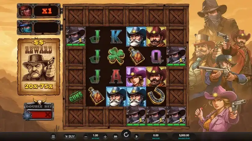 Bounty County slot screenshot 