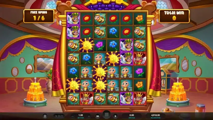 Bumble Tumble slot screenshot 2