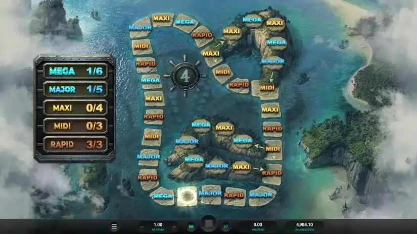 Dead Man’s Trail Dream Drop slot screenshot 