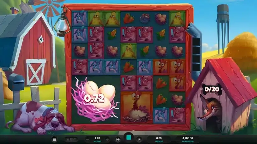 Fat Fox slot screenshot 2