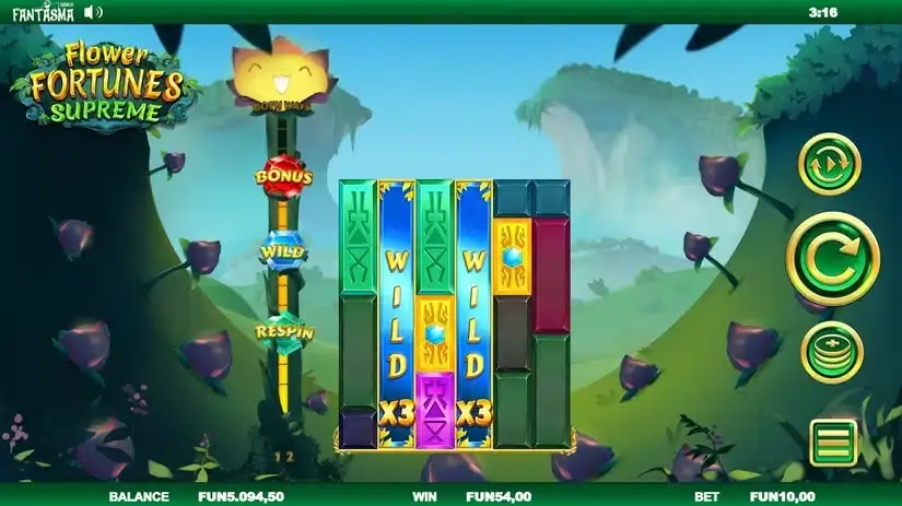 Flower Fortunes Supreme slot screenshot 7