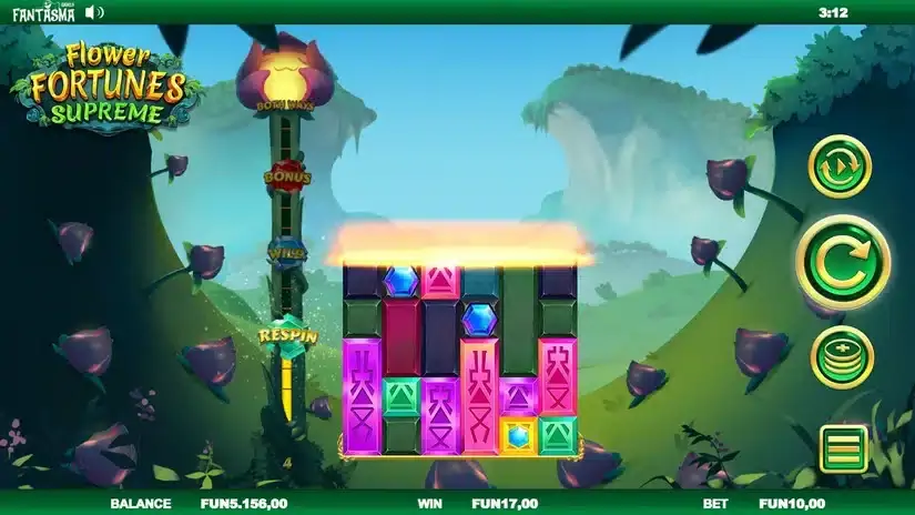 Flower Fortunes Supreme slot screenshot 2