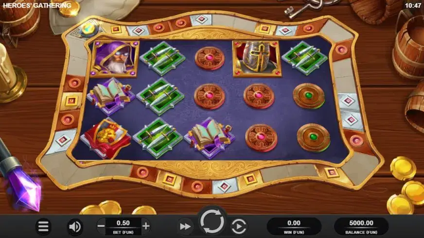 Heroes Gathering slot screenshot 1