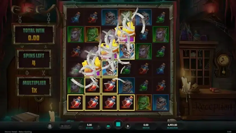 Horror Hotel slot screenshot 5