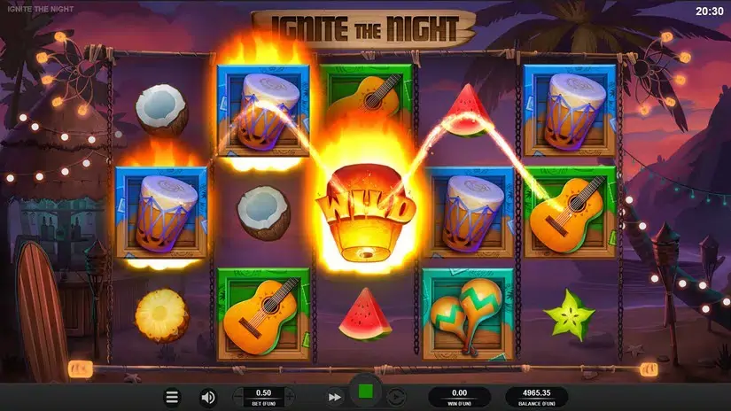 Ignite The Night slot screenshot 3