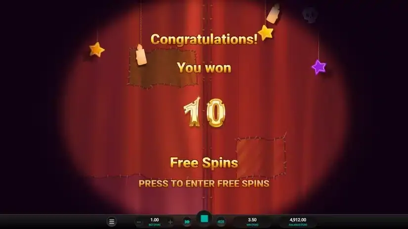 Los Cuatro Esqueletos Dream Drop slot screenshot 3