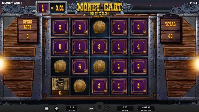 Money Cart Bonus Reels slot screenshot 4