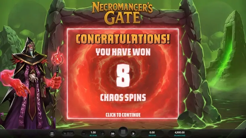 Necromancer’s Gate slot screenshot 2