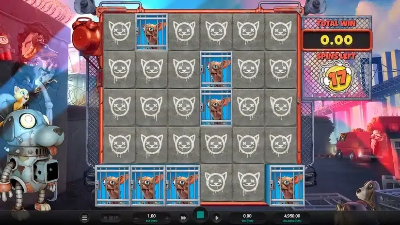 Purrrminator slot screenshot 4