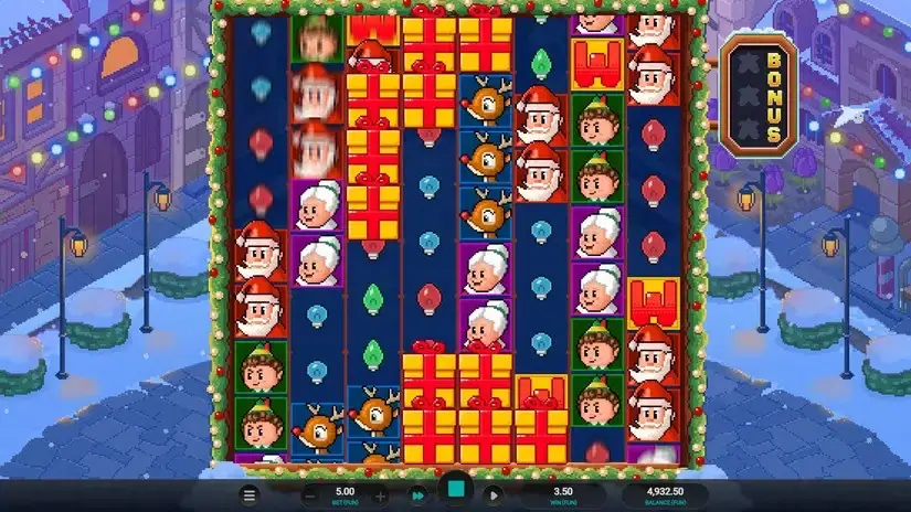 Santa’s Stack Dream Drop slot screenshot 2