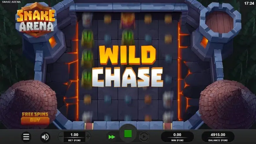 Snake Arena slot screenshot 2