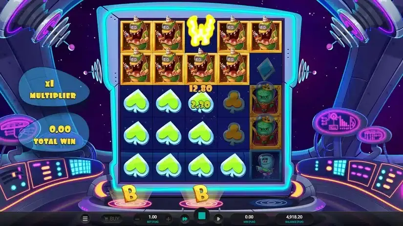 Space Attacks Dream Drop slot screenshot 