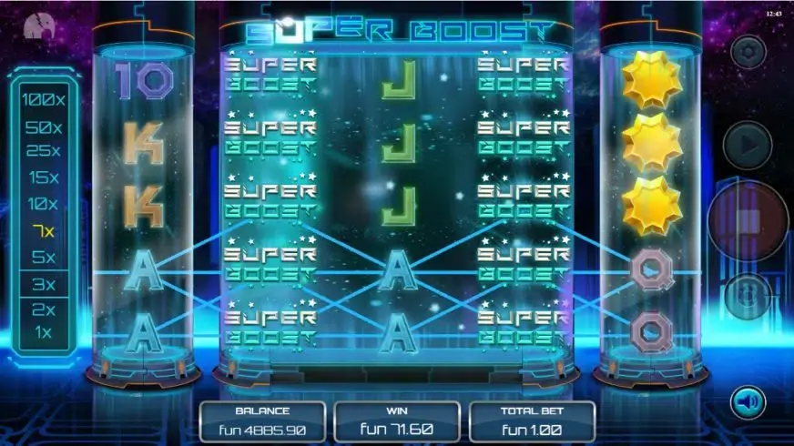 Super Boost slot screenshot 