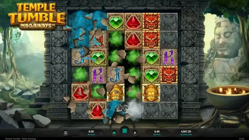 Temple Tumble slot screenshot 3