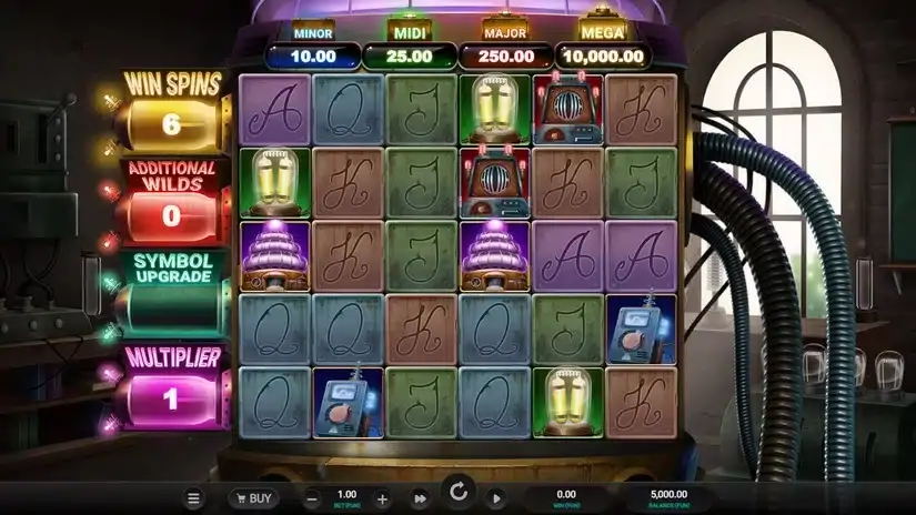 Tesla’s Invention slot screenshot 