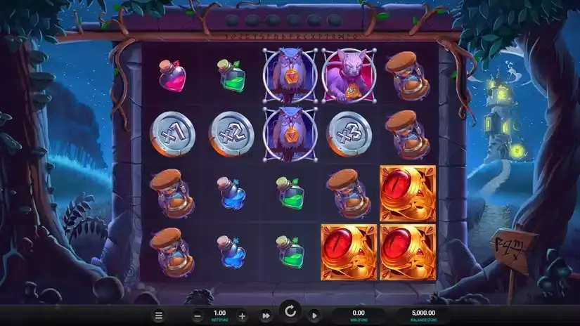 The Sorcerers Shuffle Dream Drop slot screenshot 1