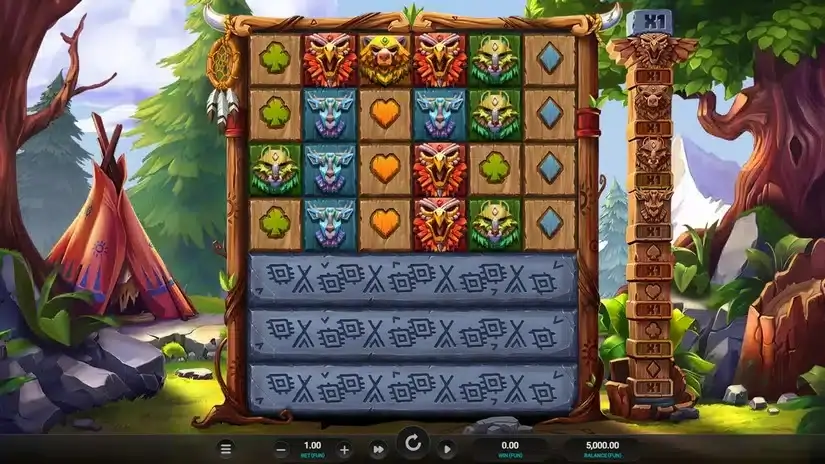 Totem Guardians Dream Drop slot screenshot 