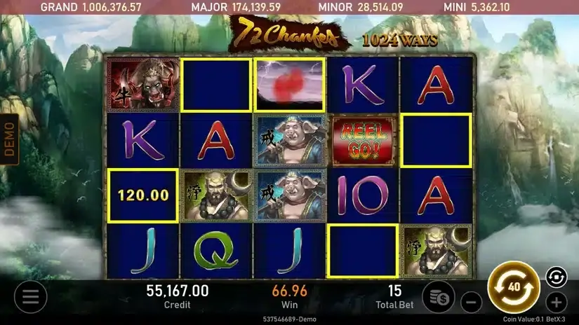 72 Changes slot screenshot 3