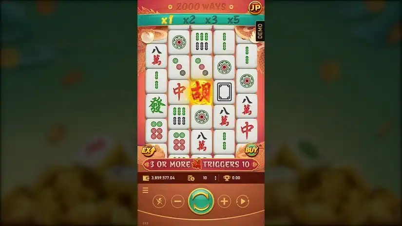 Rich Mahjong 2 slot screenshot 1