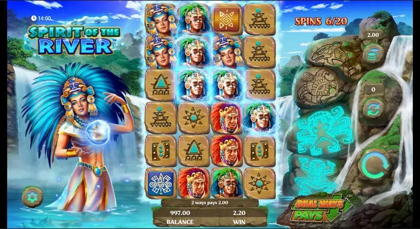 Spirit of the River slot screenshot 2